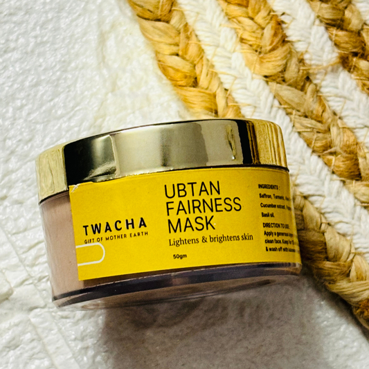 Ubtan Fairness Mask | Lightens & Brightens | For All Skin Types | 50 gm