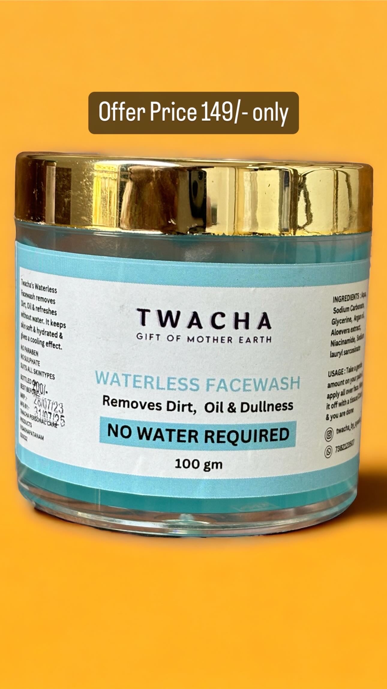 WATERLESS FACEWASH | 100ml