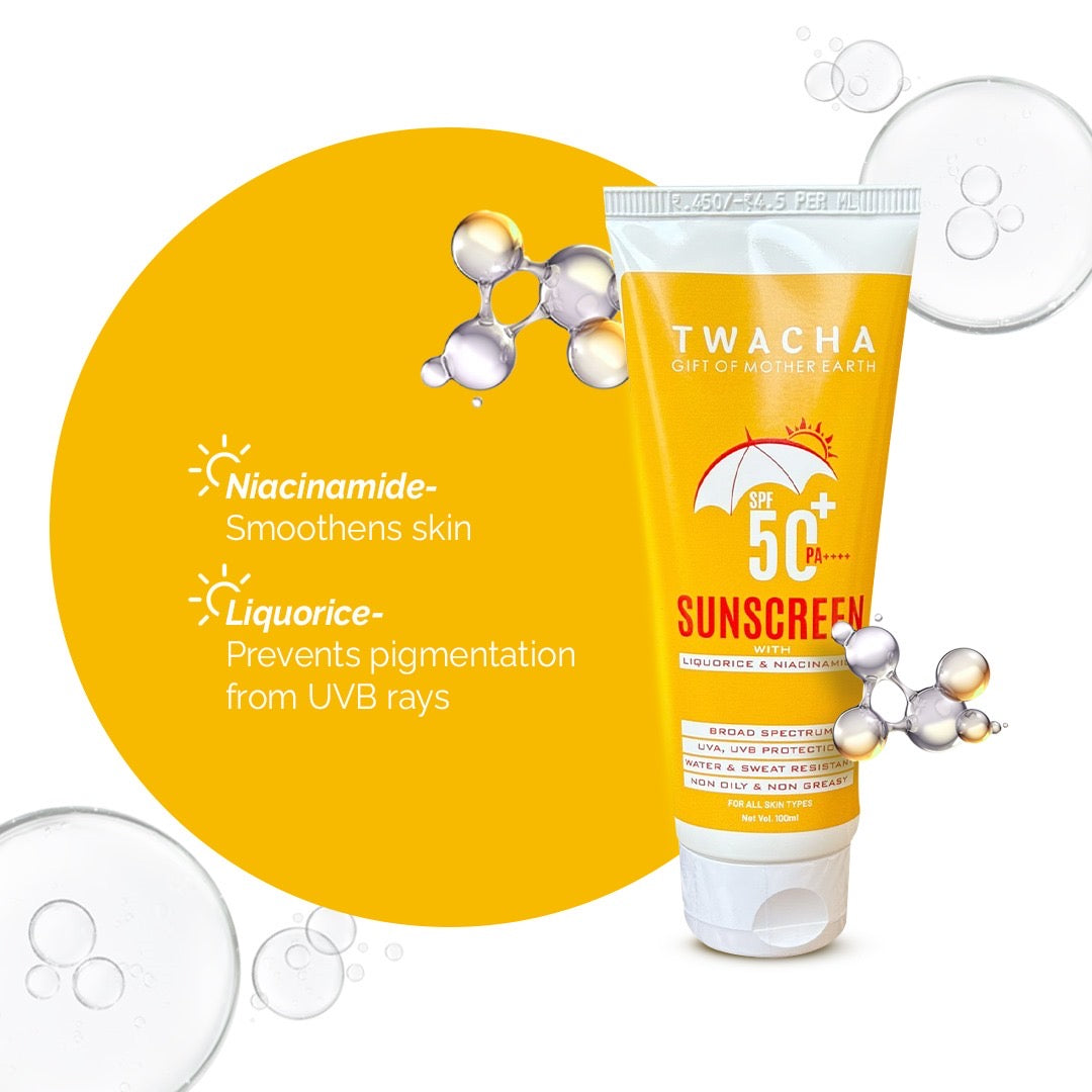 Matte Sunscreen Spf50+ | Light weight | No white cast | Non greasy | Non oily | Broad Spectrum PA +++ | UVA & UVB protection | For Women & Men | 100g